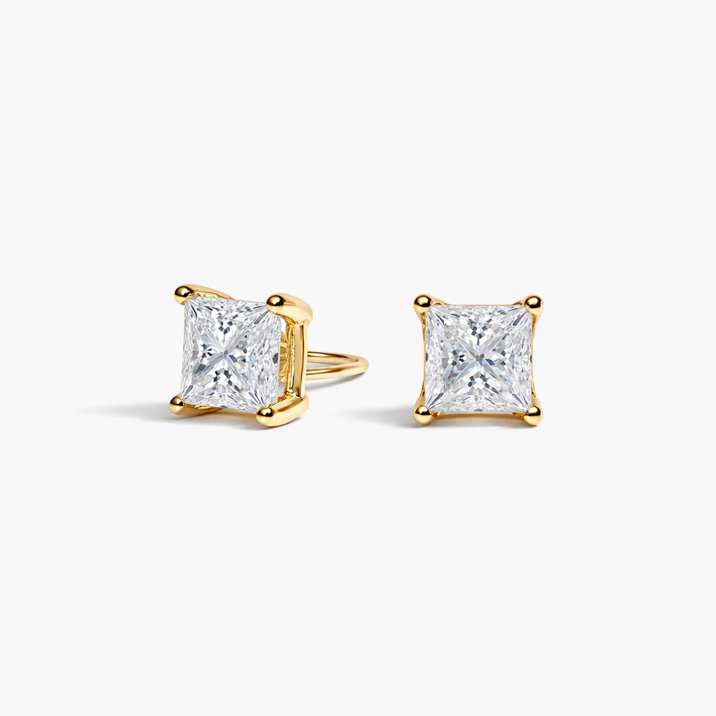 SQUARE BASKET STUDS