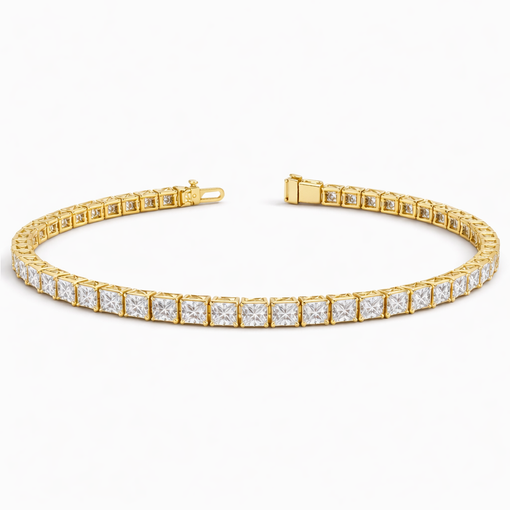 PRINCESS LAB GROWN TENNIS BRACELET