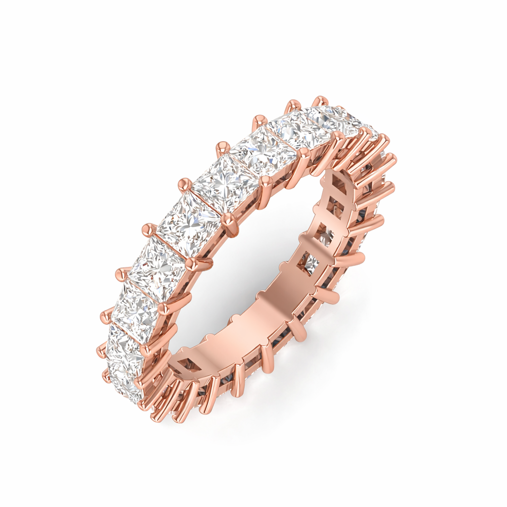 PRINCESS BASKET ETERNITY BAND